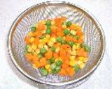 野菜とチーズのミートローフ風信田巻き作り方2写真