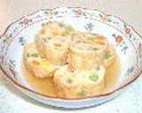 野菜とチーズのミートローフ風信田巻き作り方15写真