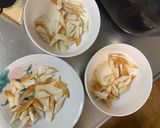 肉無チクワ味噌クリームパスタ味野菜炒め作り方3写真