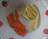 ＊＊野菜スティックDEライオン＊＊作り方5写真