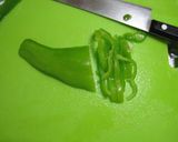 *苦くないピーマン炒め*作り方1写真