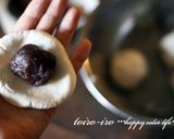 簡単なのにウマー！白玉粉de梅が枝餅♪作り方4写真