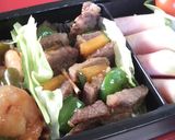お弁当に★焼肉のミニ串焼き風作り方5写真