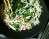 中華おこげ・豚ニラあんかけ作り方11写真
