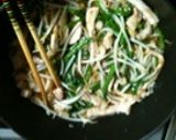 中華おこげ・豚ニラあんかけ作り方12写真