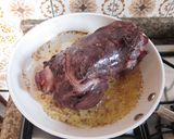 牛肉のワイン煮込み〜Brasato作り方4写真