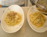 簡単キャベツとツナのパスタ作り方5写真