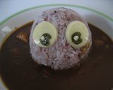 ふくろうさんのデコカレー作り方3写真