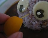 ふくろうさんのデコカレー作り方4写真