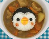 【デコカレー】超簡単！ペンギンのカレー♪作り方6写真
