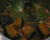 ホクホクかぼちゃの挽肉そぼろ作り方4写真