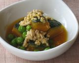 ホクホクかぼちゃの挽肉そぼろ作り方5写真