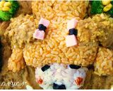 のほほ～ん犬♡デコ♡オムカレー作り方7写真