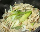 やみつき⭐︎肉ごぼうつけ汁うどん（蕎麦）作り方4写真