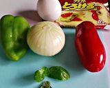 野菜も入ったエッグチーズトースト作り方1写真