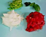野菜も入ったエッグチーズトースト作り方2写真