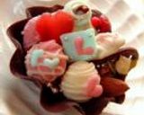 チョコレートカップに入った～可愛いナッツたち♪作り方8写真