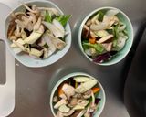 簡単中華風梅味噌クリーム味青椒肉絲風作り方12写真