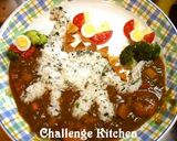 お散歩♪恐竜デコカレー☆作り方9写真