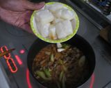 お餅の韓国風煮込　未完作り方4写真