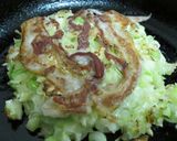 キャベツたっぷりお好み焼き作り方8写真