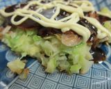 キャベツたっぷりお好み焼き作り方9写真