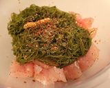 もずくと鶏ささみの唐揚げ作り方1写真