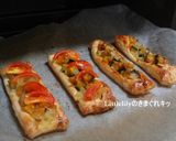 かぼちゃとトマトの前菜パイ作り方4写真
