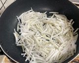 大根の皮のきんぴら作り方4写真
