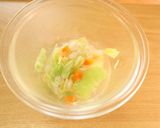 減塩食　レンチン豚汁　塩分1.0g作り方4写真