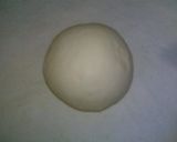 手捏ねで生クリーム食パン&丸パン作り方27写真