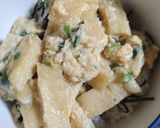 節約ごはん♪京風衣笠丼作り方4写真