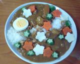 七夕カレー作り方9写真