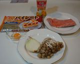 サーモンときのこのパイ包み焼き作り方1写真