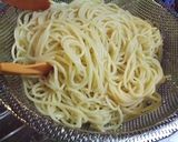 モロヘイヤの冷製パスタ作り方1写真