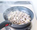 おつまみに【砂肝のにんにくネギ塩炒め】作り方4写真