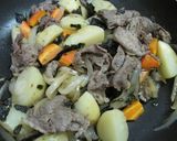 【魔界のご馳走】肉じゃがブラック作り方6写真