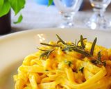 ***かぼちゃ★クリームパスタ***作り方7写真