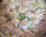 シンプル鶏肉団子鍋作り方5写真