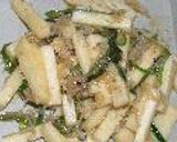 ホクホク！大和芋の麺つゆいため作り方4写真