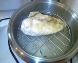 ゴーヤと蒸し鶏の梅和え作り方2写真