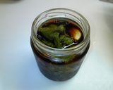 ゴーヤと蒸し鶏の梅和え作り方7写真
