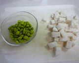 簡単　枝豆とはんぺんのツナクリーミー作り方3写真