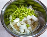 簡単　枝豆とはんぺんのツナクリーミー作り方5写真