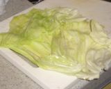 キャベツで巻いたもやしたち✿作り方1写真