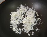 パラッと☆レタスとちりめんのチャーハン作り方2写真