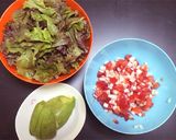 簡単カフェご飯！たっぷりタコライス作り方1写真