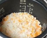 煮大豆とシーチキンの炊き込みご飯作り方2写真