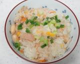 煮大豆とシーチキンの炊き込みご飯作り方3写真