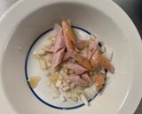 お一人様レンジ梅味噌照り味豚平焼き風作り方4写真